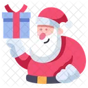 Santa Holiday Christmas Icon