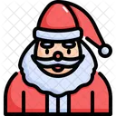 Santa Claus Man Avatar Icon