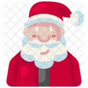 Santa Claus Father Christmas Xmas Icon