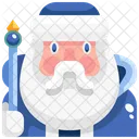 Santa Claus Christmas Holiday Icon