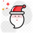 Santa Claus Cap Character Icon