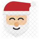 Santa Claus Christmas Winter Gift Icon