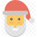 Santa Claus Beard Icon