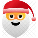 Santa Claus Emoji Emoticons Icon