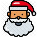 Santa Character Holidays Icon