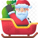 Santa Claus Christmas Xmas Icon