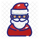 Santa Claus Gift Holiday Icon