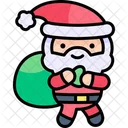 Santa Claus Kawaii Christmas Icon