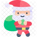 Santa Claus Kawaii Christmas Icon