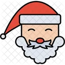 Santa Claus Christmas Holiday Icon