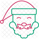 Santa Claus Christmas Holiday Icon