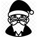 Santa Claus Christmas Holiday Icon