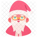 Santa Claus Christmas Holiday Icon