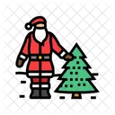 Santa Claus Christmas Icon