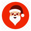 Santa Clause Laughing Santa Christmas Icon