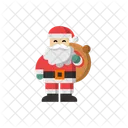 Santa Clause Christmas Xmas Icon