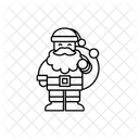 Santa Clause Christmas Santa Icon