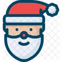 Santa Clause Santa Santa Hat Icono