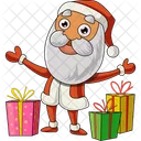 Papa Noel De Navidad Icon