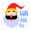 Santa Face Santa Emoji Christmas Emoji アイコン