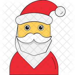 Download Santa Face Icon Of Colored Outline Style Available In Svg Png Eps Ai Icon Fonts 3D SVG Files Ideas | SVG, Paper Crafts, SVG File