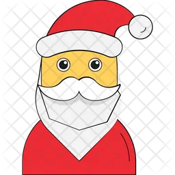 Santa Face  Icon