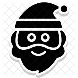 Santa Face  Icon