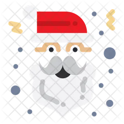 Santa Face  Icon