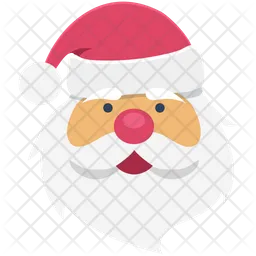 Santa face  Icon