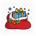 Santa Gift Bag  Icon