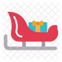 Santa Gift Gift Sleigh Christmas Gift Icon