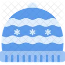 Winter Santa Hat Cap Icon