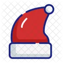 Santa Hat Festive Costume Icon