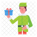 Santa Helper  Symbol