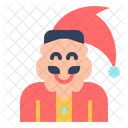 Santa Antediluvian Man Icon