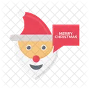 Santa Clause Christmas Icon