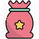Santa Santa Sack Sack Icon