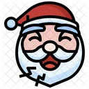 Santa Laughing Laughing Christmas Icon