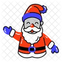 Papa Noel Feliz Navidad Regalo Icon