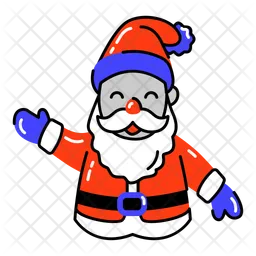 Santa Man  Icon