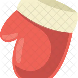 Santa Mittens  Icon