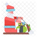 Santa Ride  Symbol