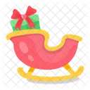 Santa Sled  Icon