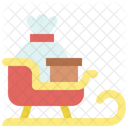 Santa Sleigh  Icon