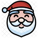 Santa Smiley Emoji Smiley Icon