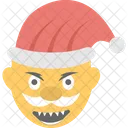 Santa Claus Smiling Icon
