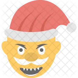 Santa Smiling  Icon