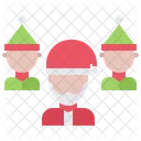 Santa Team  Icon