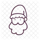 Santa Christmas Holidays Icon
