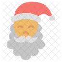 Santaclause Mask Christmas Icon